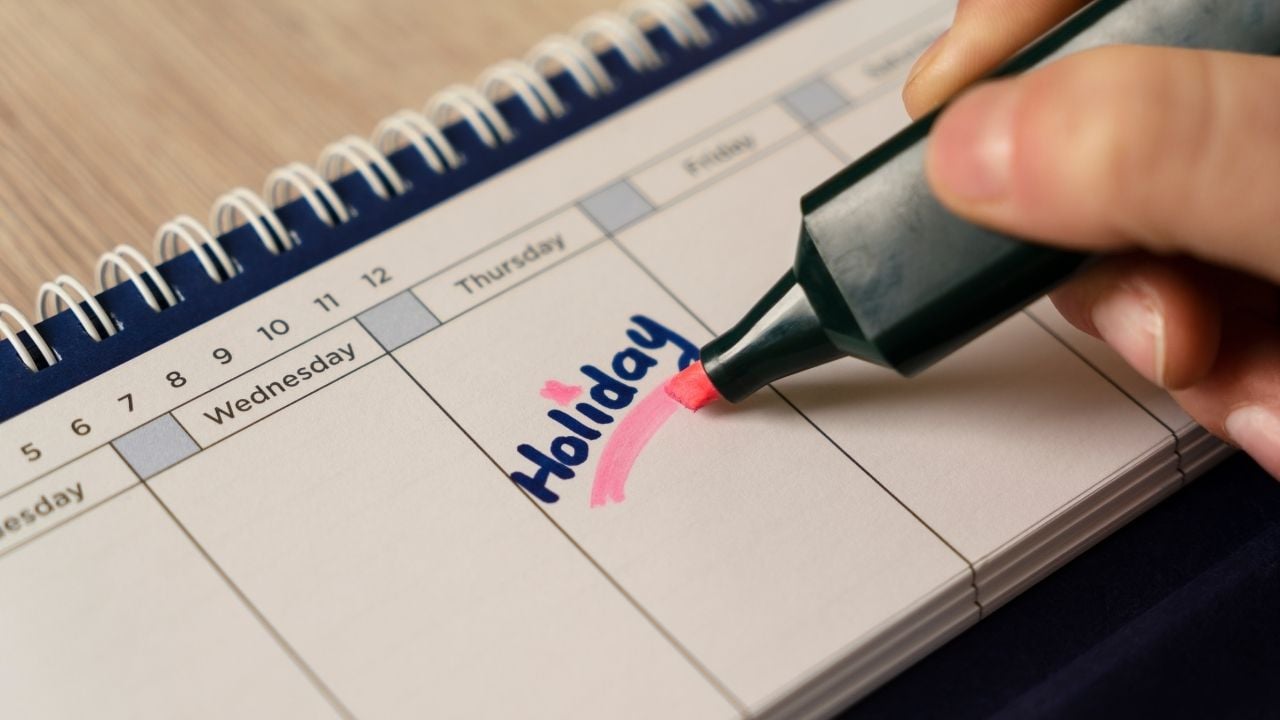 holiday calendare